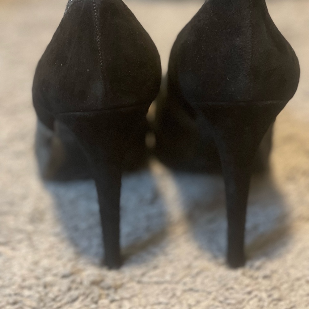 Bcbgeneration Glitter Black Heels - image 7